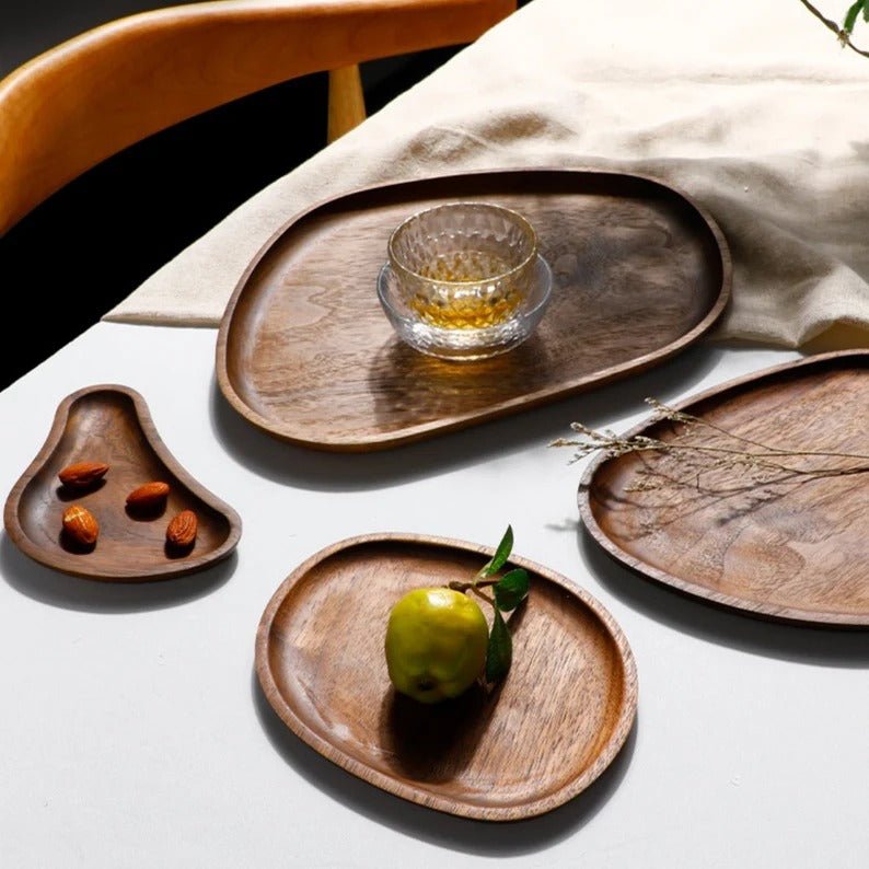 Contorted Wooden Kitchen Serving Tray | Not Sale FB | Waseeh Pakistan