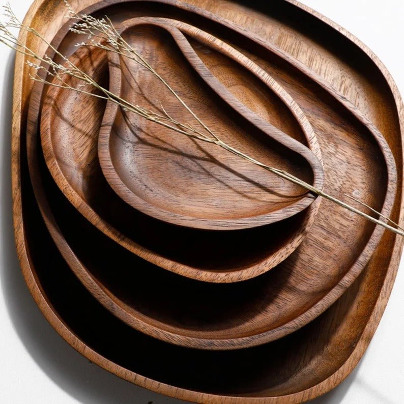 Contorted Wooden Kitchen Serving Tray | Not Sale FB | Waseeh Pakistan