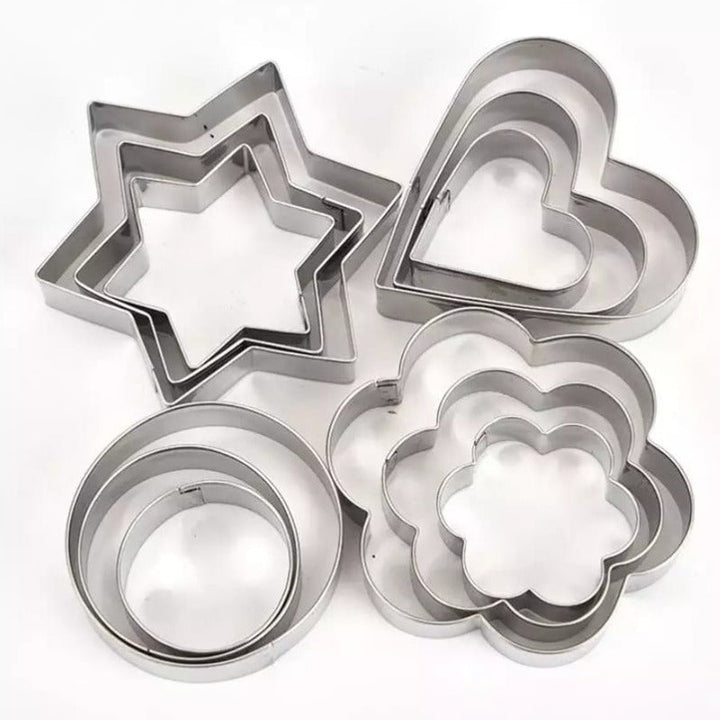 Cookie Cutter (12 Pcs) | kitchen item | Waseeh Pakistan