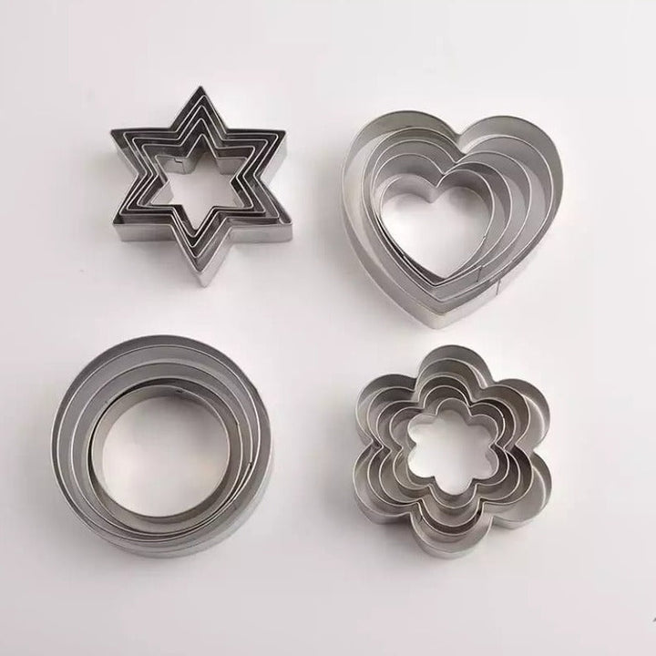 Cookie Cutter (12 Pcs) | kitchen item | Waseeh Pakistan