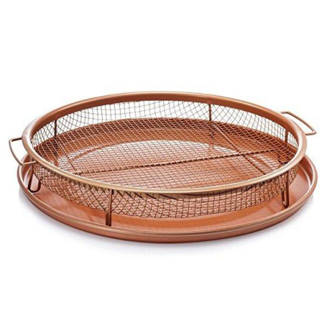 Copper Crisp Tray (2 Pcs) | kitchen item | Waseeh Pakistan