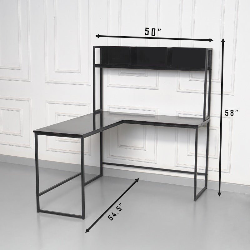 Costway Hutch Home Office Workstation Writing Organizer Desk Table | Furniture | Waseeh Pakistan