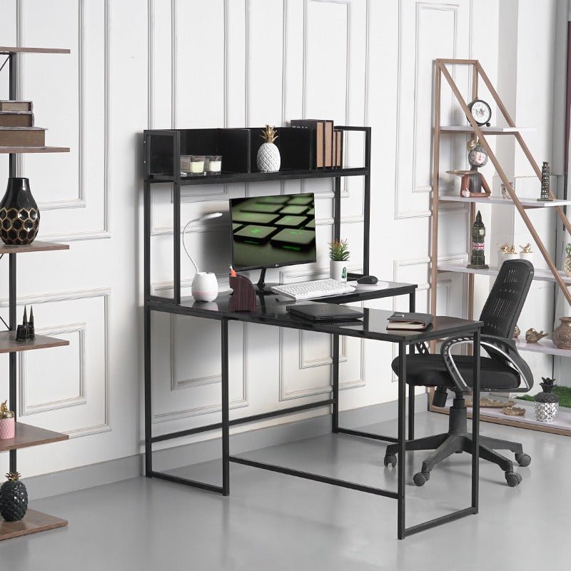 Costway Hutch Home Office Workstation Writing Organizer Desk Table | Furniture | Waseeh Pakistan
