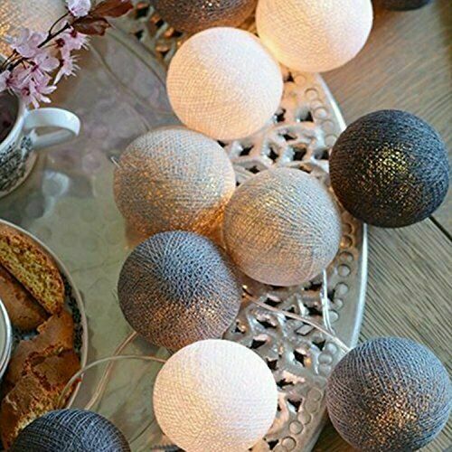 Cotton Balls LED String Lights | Home Décor | Waseeh Pakistan