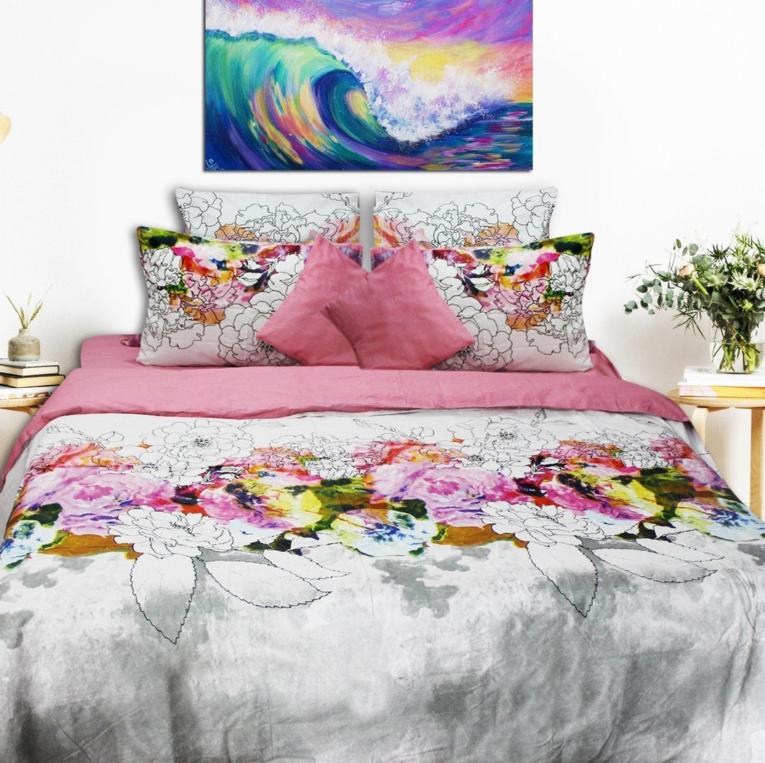 Cotton Quilt Cover Set | Home Décor | Waseeh Pakistan
