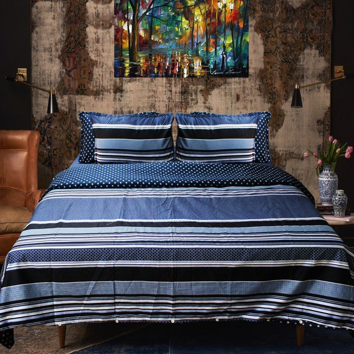 Cotton satin Quilt Cover Set | Home Décor | Waseeh Pakistan