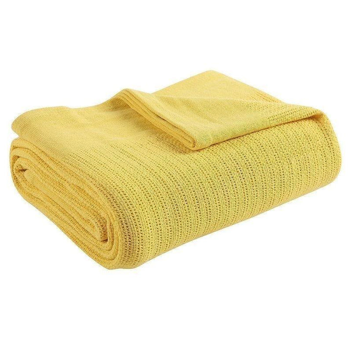 Cotton Thermal Blanket - Throws | Home Décor | Waseeh Pakistan