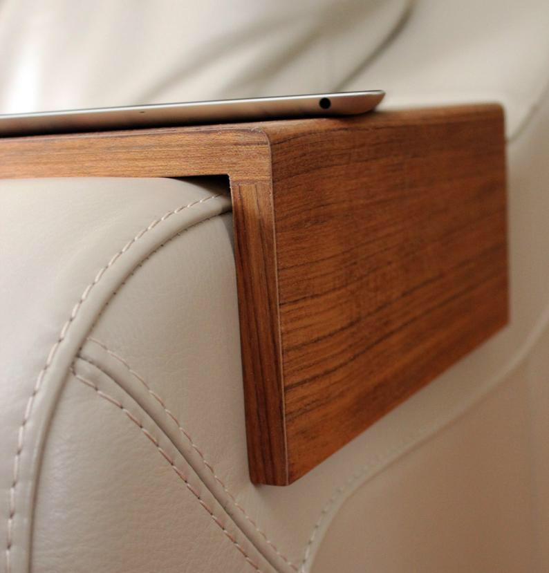 Couch Arm Snack Organizer Table | Not Sale FB | Waseeh Pakistan