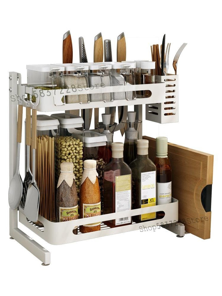 Counter-Top Condiment Organizer Kitchen Rack | kitchen item | Waseeh Pakistan