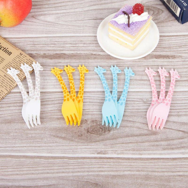 Creative Cartoon Fruit Forks | kitchen item | Waseeh Pakistan