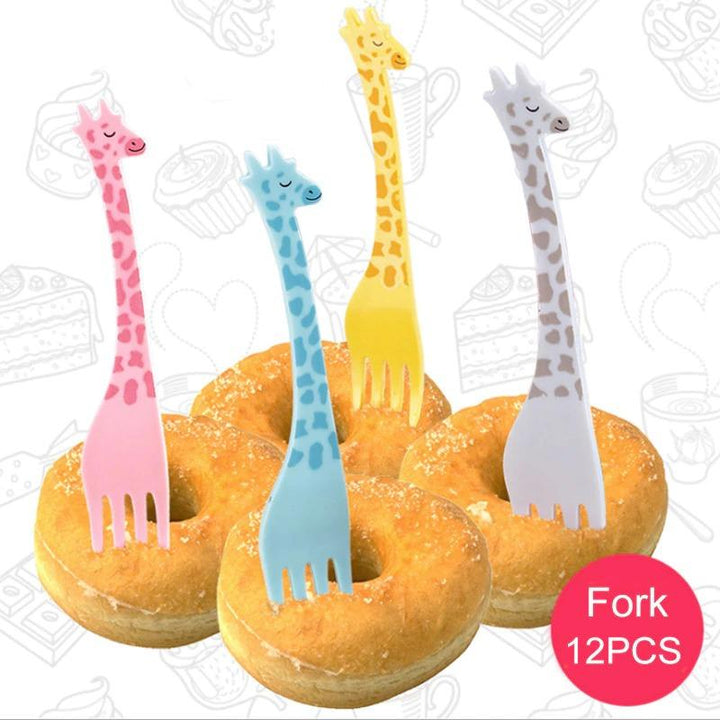 Creative Cartoon Fruit Forks | kitchen item | Waseeh Pakistan