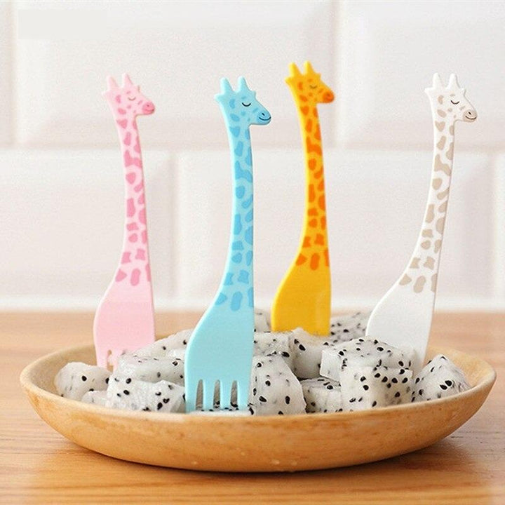 Creative Cartoon Fruit Forks | kitchen item | Waseeh Pakistan