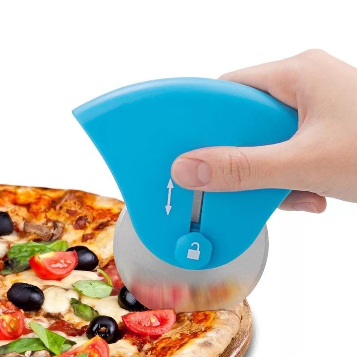 Creative Stainless Steel Pizza Wheel Cutter | kitchen item | Waseeh Pakistan