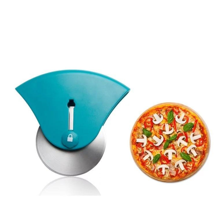 Creative Stainless Steel Pizza Wheel Cutter | kitchen item | Waseeh Pakistan
