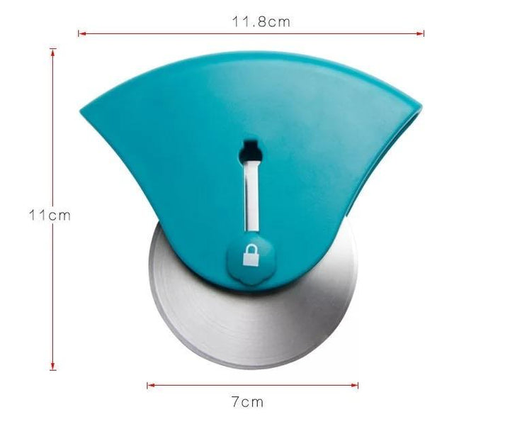 Creative Stainless Steel Pizza Wheel Cutter | kitchen item | Waseeh Pakistan
