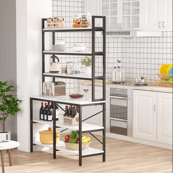 Credenza Kitchen Living Room Bookcase Organizer Storage Rack Decor | Furniture | Waseeh Pakistan