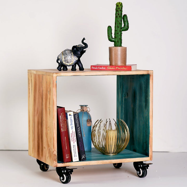 Crimson Living Lounge Bookcase Organizer Table Trolley | Furniture | Waseeh Pakistan