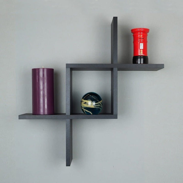 Criss Cross Kids Bedroom Organizer Floating Shelve Decor (Set of 2) | Furniture | Waseeh Pakistan