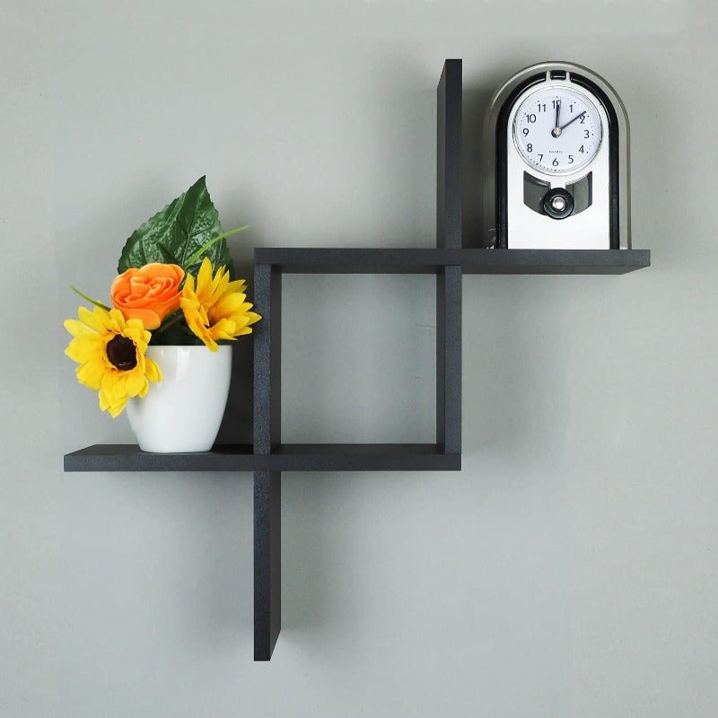 Criss Cross Kids Bedroom Organizer Floating Shelve Decor (Set of 2) | Furniture | Waseeh Pakistan