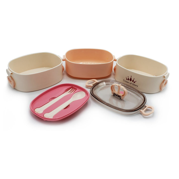Crown Tiffin Box - Lunch Box | kitchen item | Waseeh Pakistan