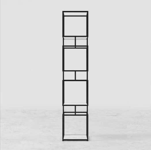 Cubic Tower Bookcase Organizer Rack Decor | Furniture | Waseeh Pakistan