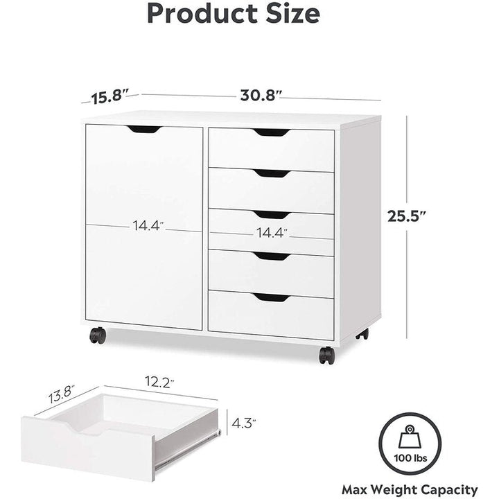 Cucrella Drawer Home Office Cabinet Drawer Trolley | Furniture | Waseeh Pakistan