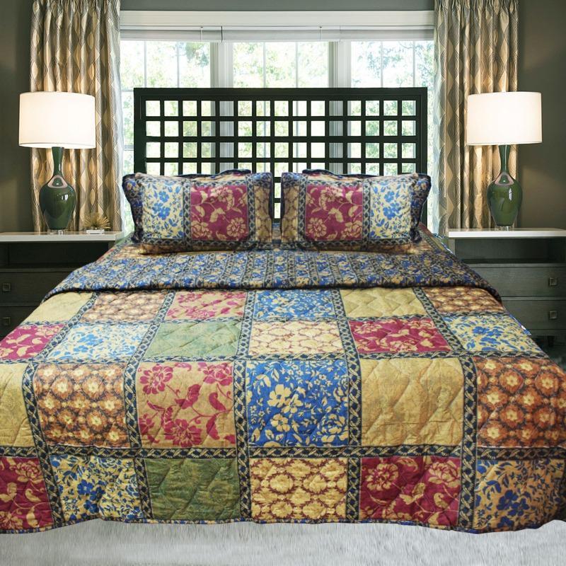 Culture Squared - Cotton Bed Spread Set - 6 pc | Home Décor | Waseeh Pakistan