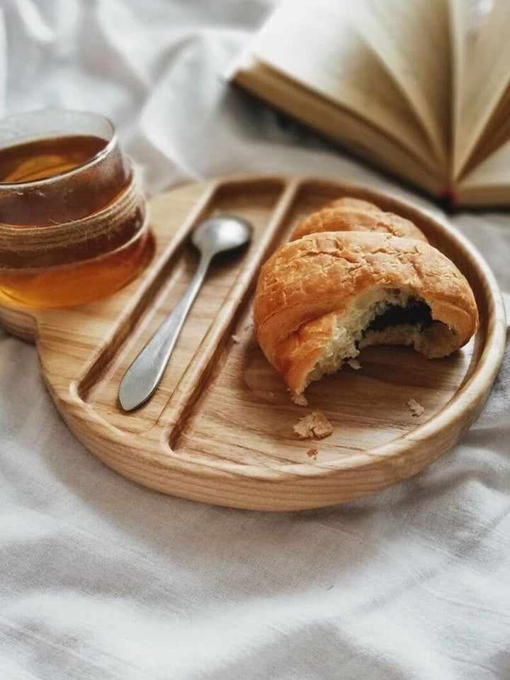 Cup and Spoon Wooden Food Tray | kitchen item | Waseeh Pakistan