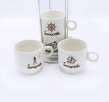 Navigation Cup Tower -4 Pcs - waseeh.com