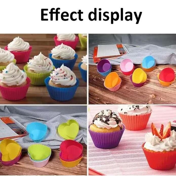 Cupcake Mould (Pack of 4) | kitchen item | Waseeh Pakistan