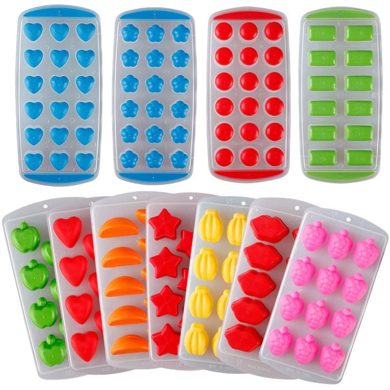 Cute Silicone Ice | Chocolate Molds (2pc) | kitchen item | Waseeh Pakistan