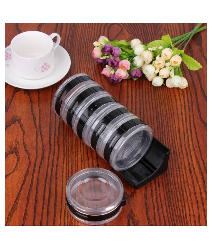 Cylindra Rotary Spice Rack (Set of 6) | kitchen item | Waseeh Pakistan