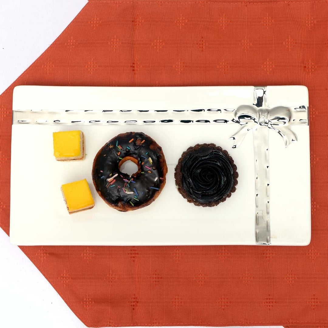 Cynthia Rowley Multipurpose Rectangular Ceramic Dish | kitchen item | Waseeh Pakistan