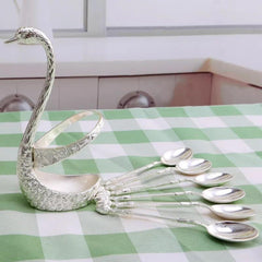 Classy Swan Spoon Set - waseeh.com