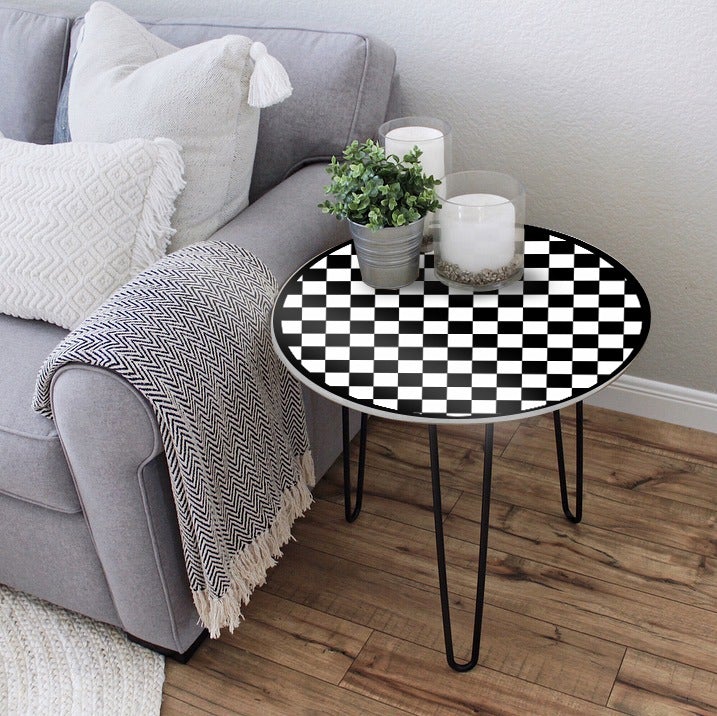 Damru Mist Living Coffee Lounge Center Side Hairpin Table | Furniture | Waseeh Pakistan