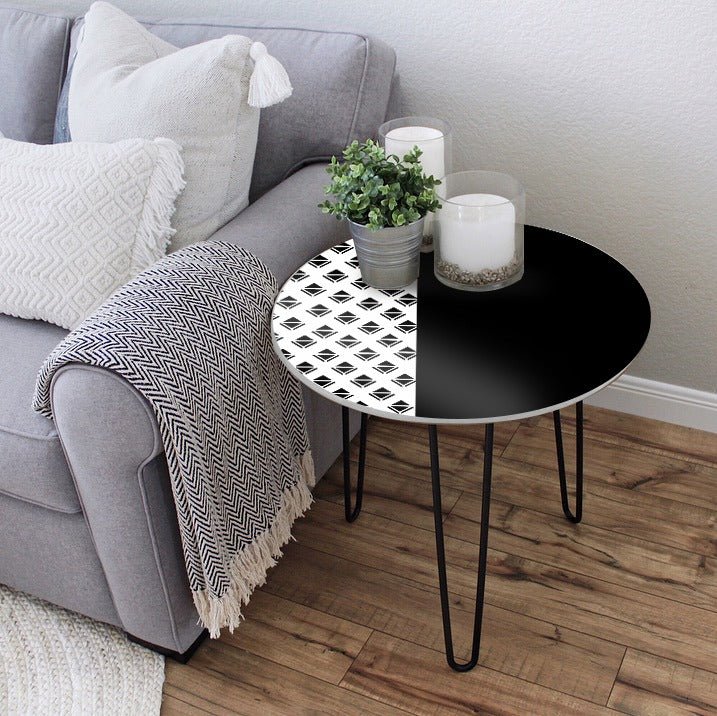 Damru Mist Living Coffee Lounge Center Side Hairpin Table | Furniture | Waseeh Pakistan