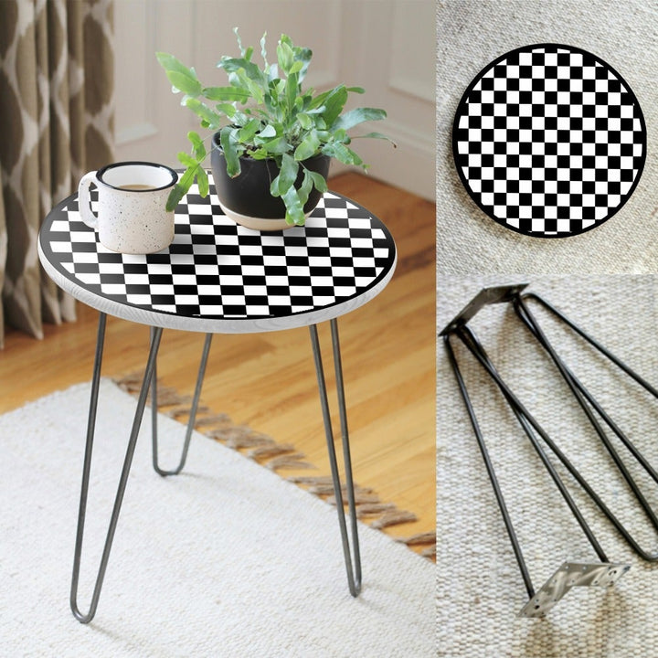 Damru Mist Living Coffee Lounge Center Side Hairpin Table | Furniture | Waseeh Pakistan