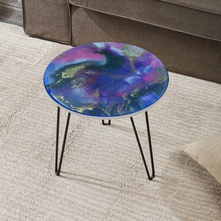 Dark Hole Living Lounge Bedroom Hairpin Side Center Table | Furniture | Waseeh Pakistan