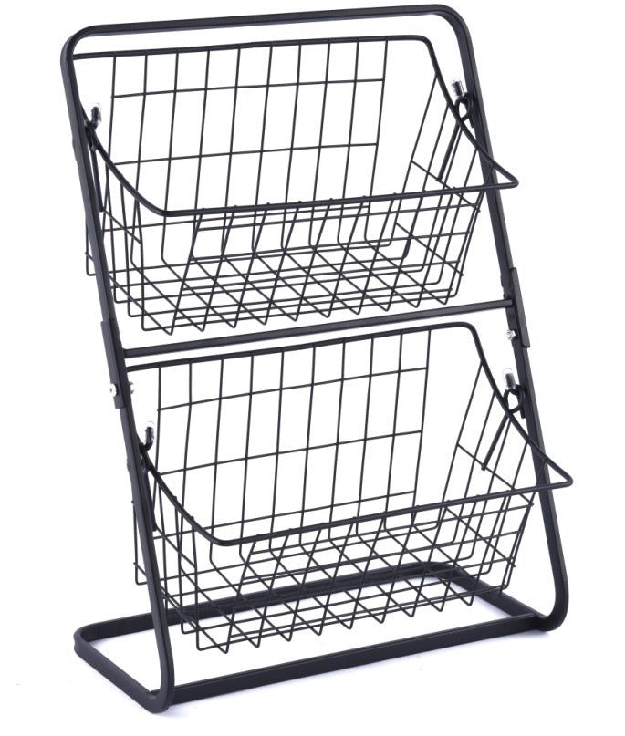 Dazzled Metal Storage Organizer Basket | kitchen item | Waseeh Pakistan