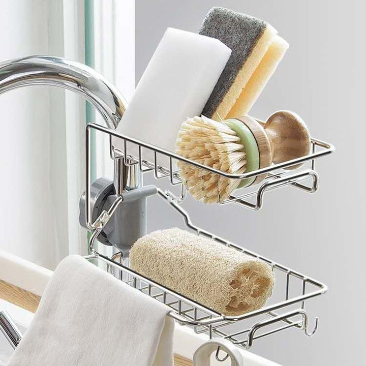 Dazzling Metal Faucet Rack | kitchen item | Waseeh Pakistan