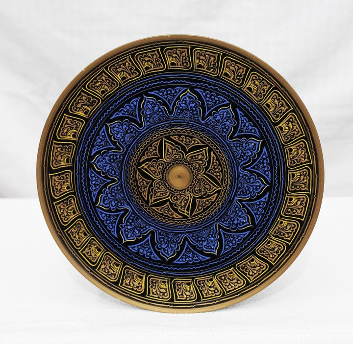 Decoration Plate in Nakshi Art - 10" | Wooden Handy Crafts | Waseeh Pakistan