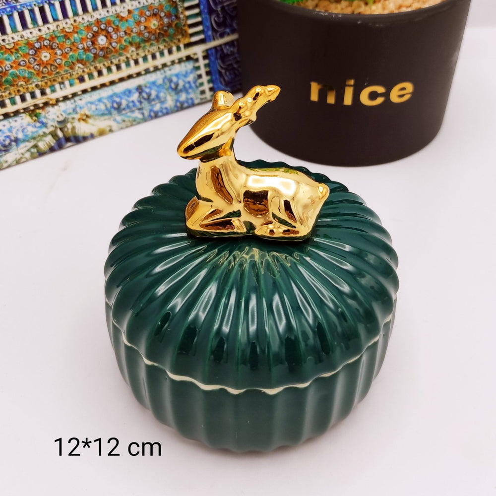 Deer Candy jar | Home Décor | Waseeh Pakistan