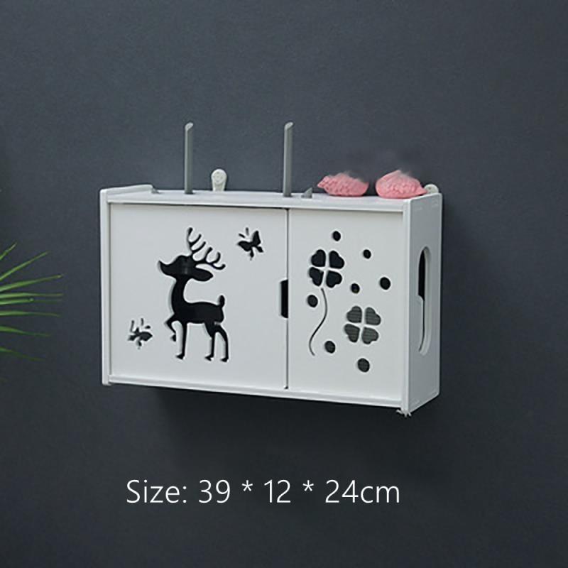 Deer Lounge Wifi Devices Floating Organizer Shelve Decor | Furniture | Waseeh Pakistan