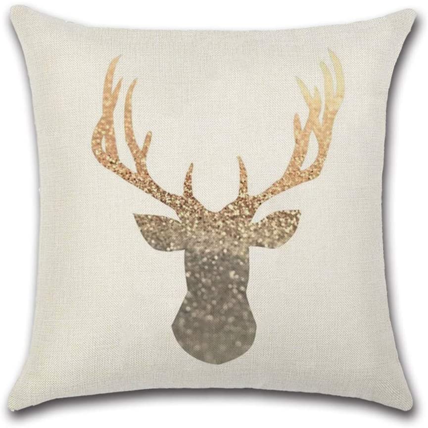 Deer Silhouette Cushion Covers ( Pack of 4 ) | Home Décor | Waseeh Pakistan