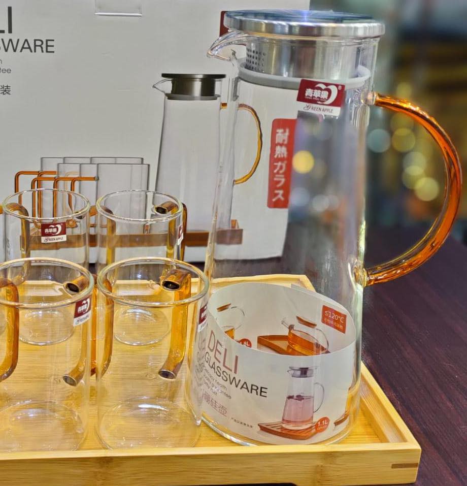 Deli Delicate Jug Set ( 6 Pieces) | kitchen item | Waseeh Pakistan