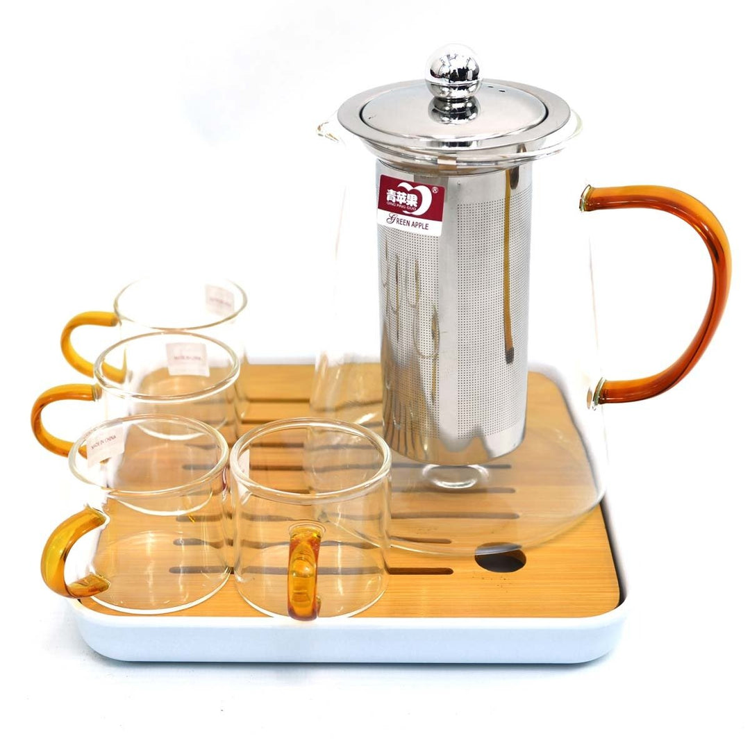 Deli Glassware Kahwa-Tea Set | kitchen item | Waseeh Pakistan