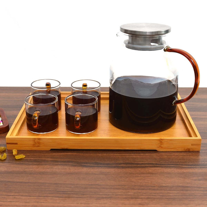 Deli Glassware Kahwa-Tea Set | kitchen item | Waseeh Pakistan