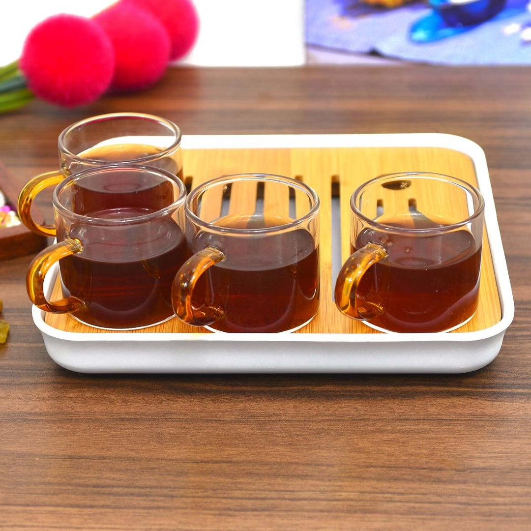 Deli Glassware Kahwa-Tea Set | kitchen item | Waseeh Pakistan