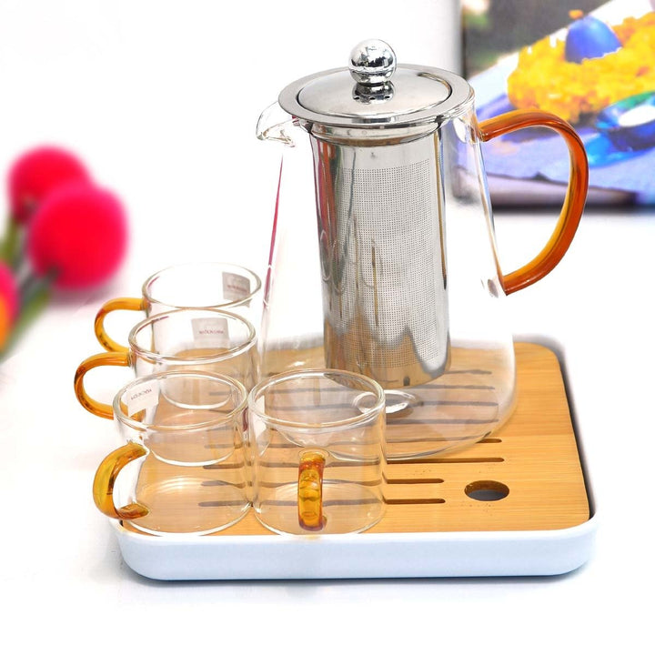 Deli Glassware Kahwa-Tea Set | kitchen item | Waseeh Pakistan