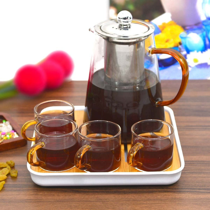 Deli Glassware Kahwa-Tea Set | kitchen item | Waseeh Pakistan